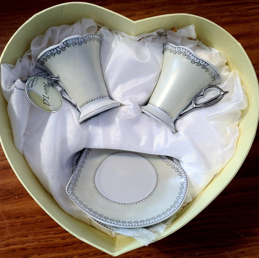 D'lusso Designs 4pc Espresso Set